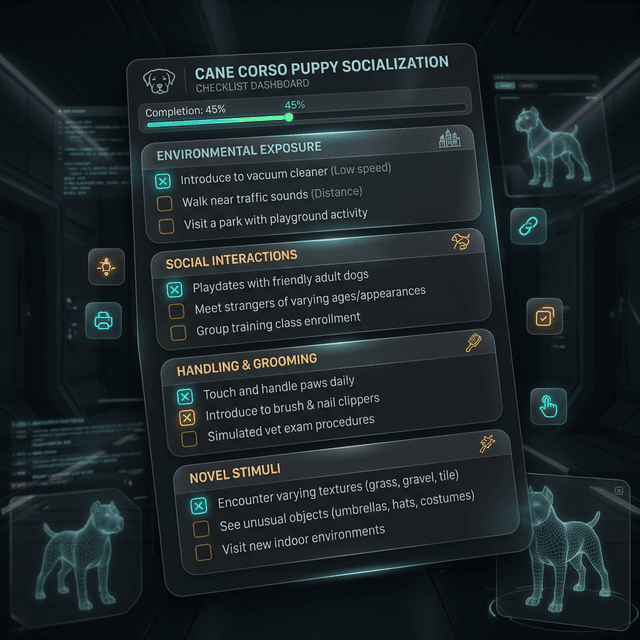 Socialization Checklist